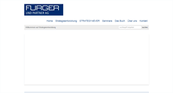 Desktop Screenshot of furger-partner.com