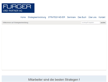Tablet Screenshot of furger-partner.com